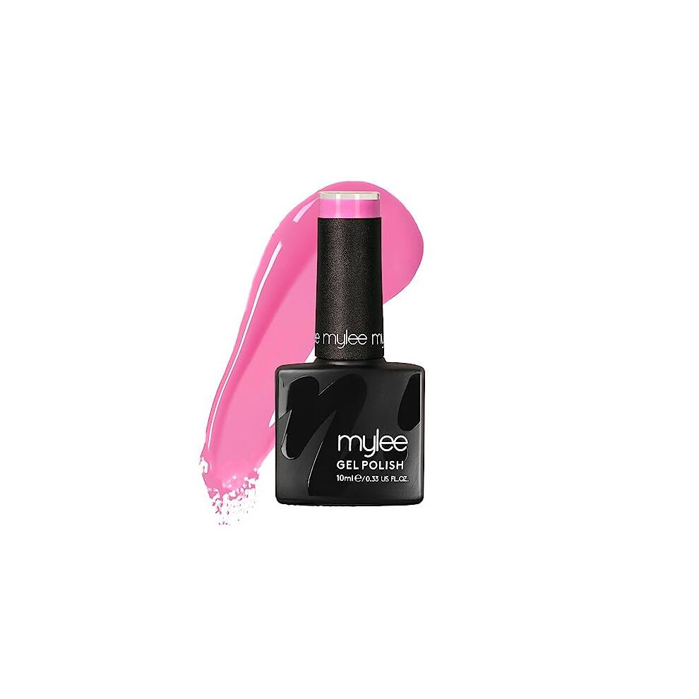 Mylee Gel Nail Polish 10ml [Pink Paradise] UV/LED Soak-Off Nail Art Manicure Pedicure for Professional 10ml Pink