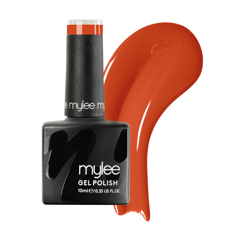 Mylee Gel Nail Polish 10ml [Orange crush] UV/LED Soak-Off Nail Art Manicure Pedicure for Professional 10ml Orange