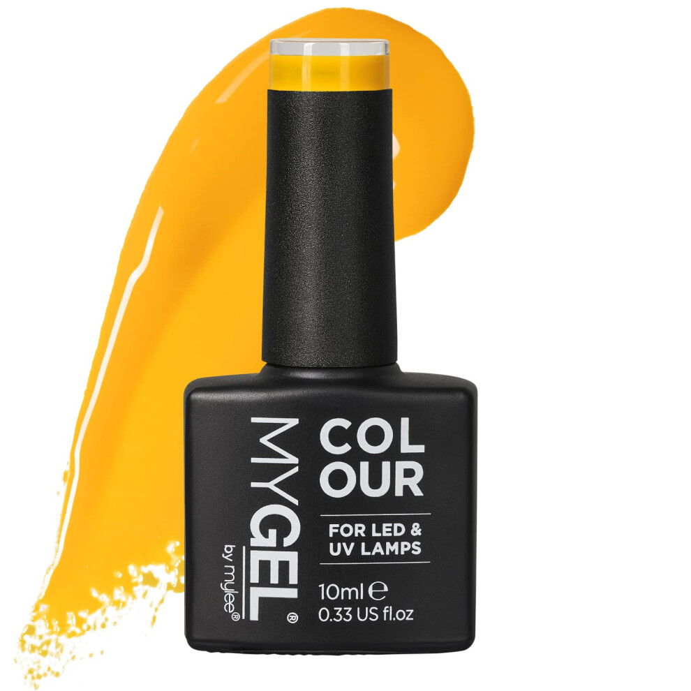 Mylee Gel Nail Polish 10ml [Let the sun shine] UV/LED Soak-Off Nail Art Manicure Pedicure for Professional 10ml Yellow