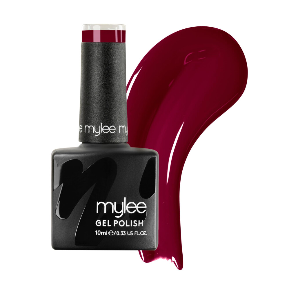 Mylee Gel Nail Polish 10ml [Piping Hot] UV/LED Soak-Off Nail Art Manicure Pedicure for Professional 10ml Red