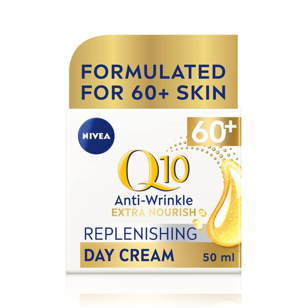 NIVEA Q10 Power 60+ Skin Anti-Wrinkle + Replenishing Day Cream (50 ml) 50 ml