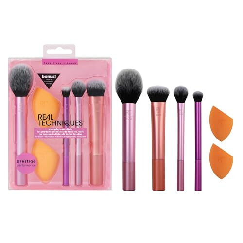 Real Techniques Real Techniques Everyday Essentials + Makeup Sponge Kit