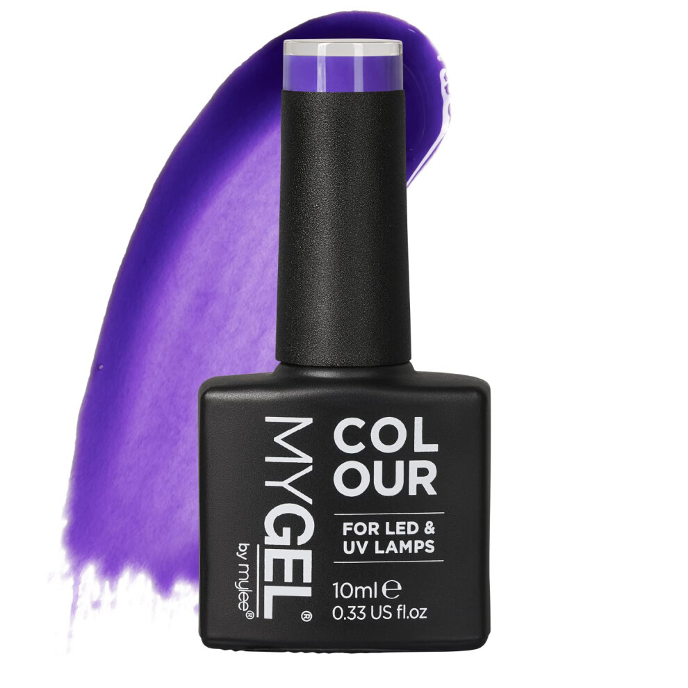 Mylee Gel Nail Polish 10ml [Amethyst] UV/LED Soak-Off Nail Art Manicure Pedicure for Professional 10ml