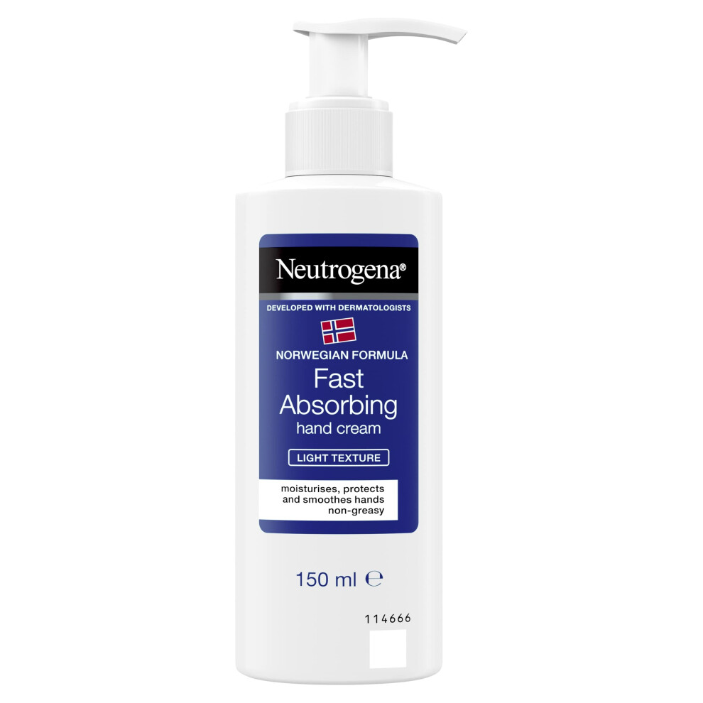 Neutrogena Norwegian Formula Fast-Absorbing Hand Cream (1x 150ml) 150ml