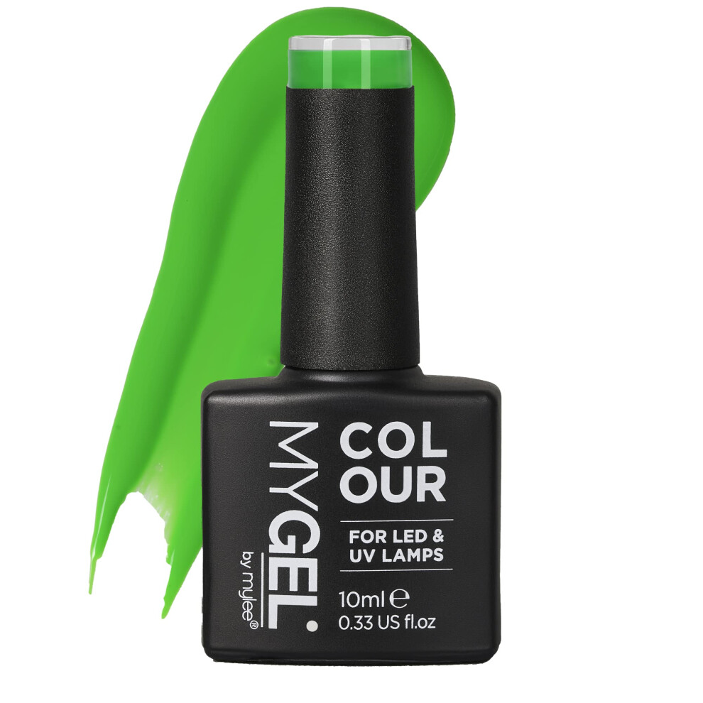 Mylee Gel Nail Polish 10ml [Green There Done That] UV/LED Soak-Off Nail Art Manicure Pedicure for Professional 10ml Green