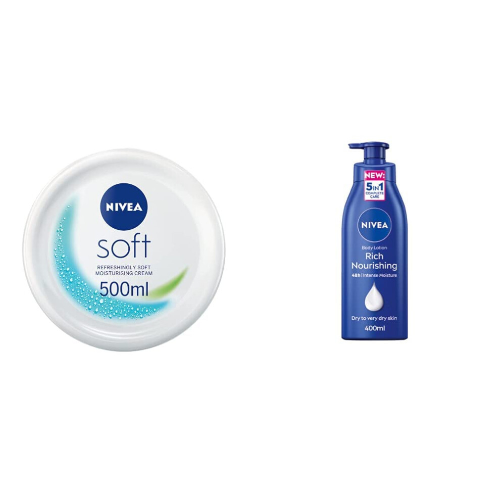 NIVEA Soft Moisturising Cream (500ml) 500ml