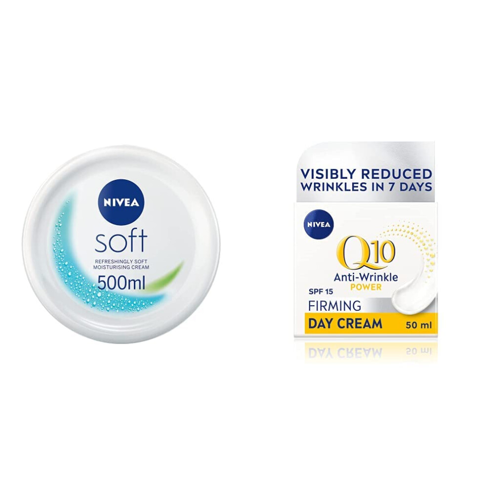 NIVEA Soft Moisturising Cream (500ml) 500ml