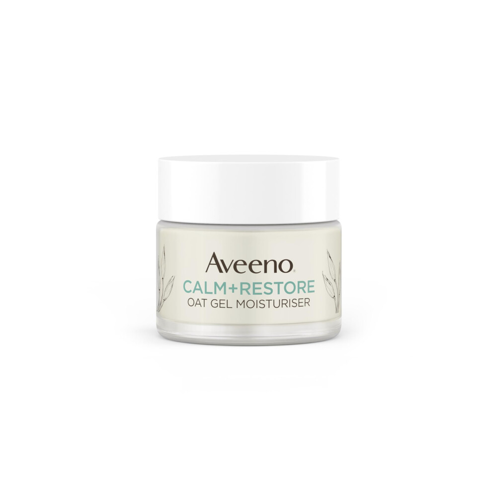 Aveeno Face Calm+Restore Oat Gel Moisturiser (1x 50ml) 50ml