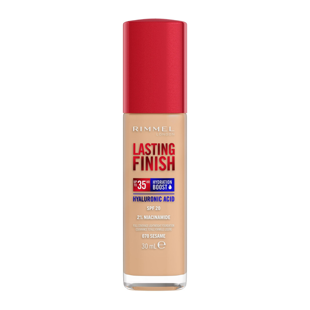 Rimmel Lasting Finish 35Hr Foundation 070 Sesame