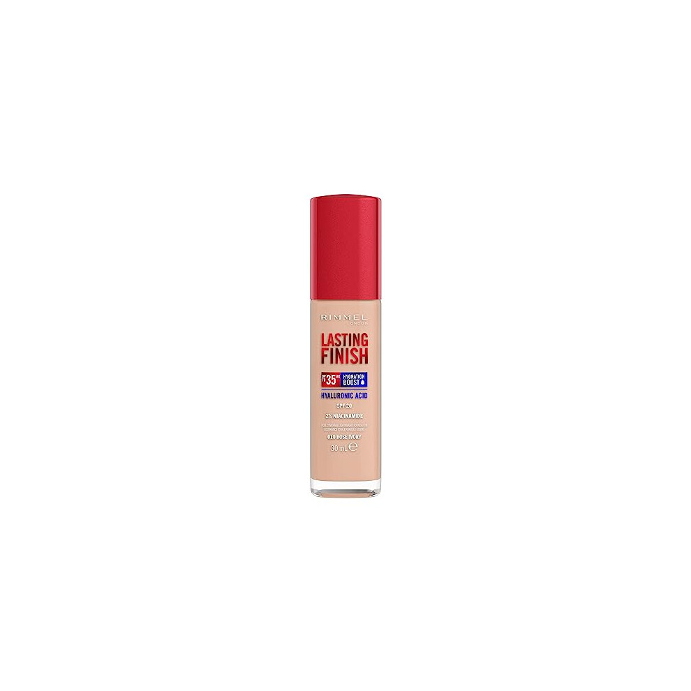 Rimmel Lasting Finish 35Hr Foundation 010 Rose Ivory