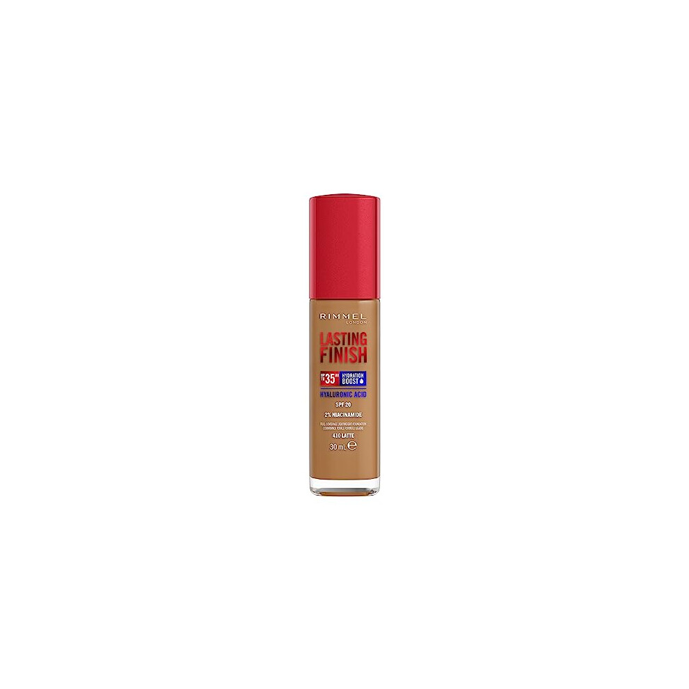 Rimmel Lasting Finish 35Hr Foundation 410 Latte 410 L