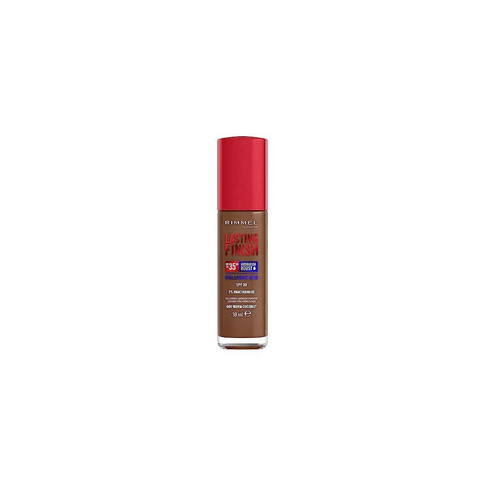 Rimmel Lasting Finish 35Hr Foundation 600 Warm Coconut