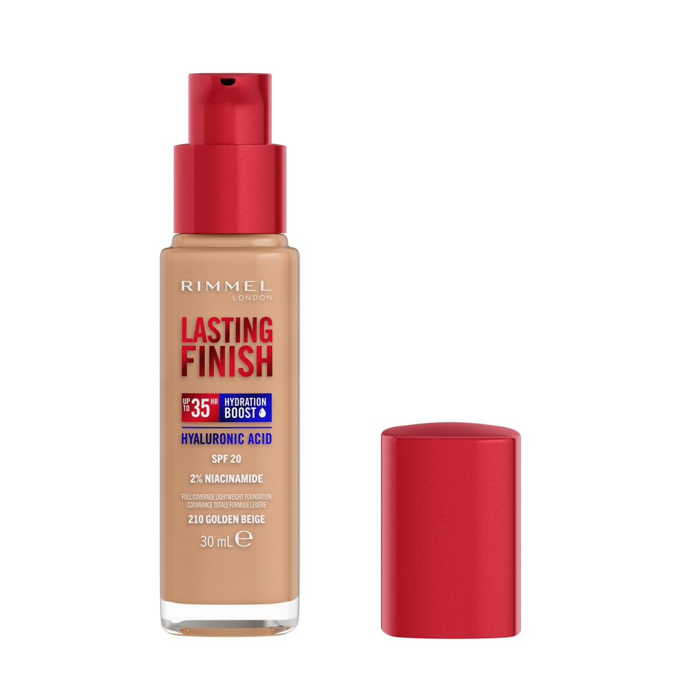 Rimmel Lasting Finish 35Hr Foundation 210 Golden Beige 210 G Beige