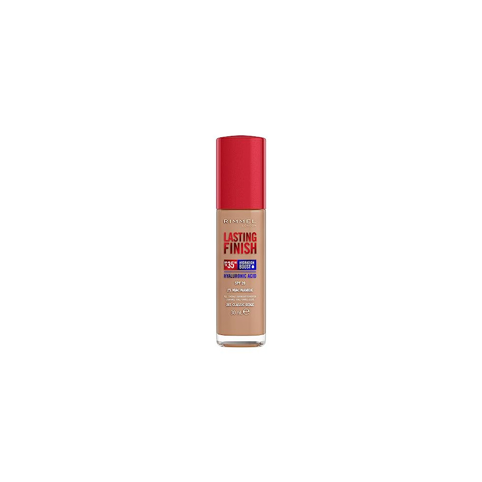 Rimmel Lasting Finish 35Hr Foundation 201 Classic Beige Beige