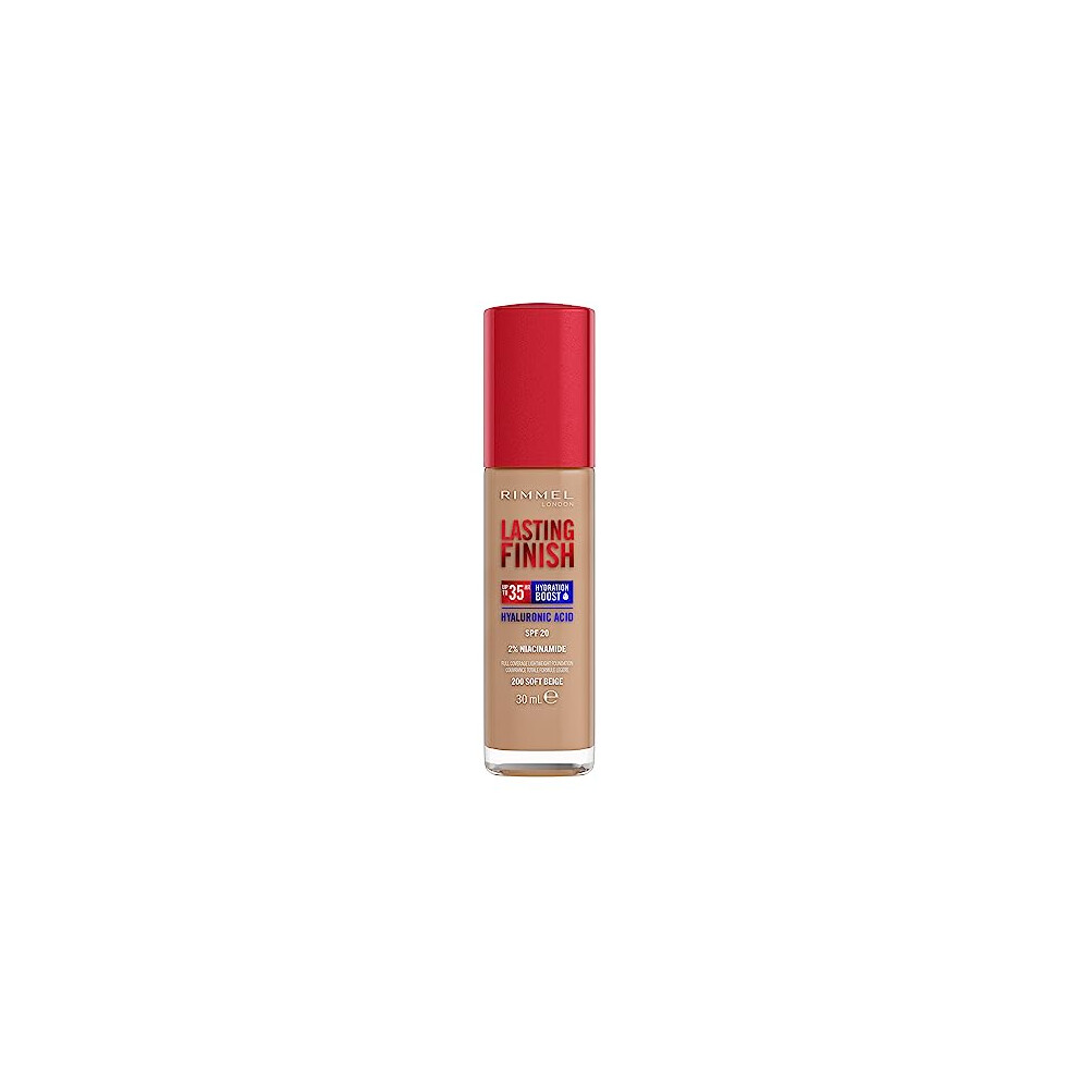 Rimmel Lasting Finish 35Hr Foundation 200 Soft Beige Beige