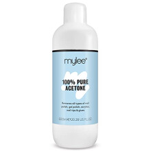 Mylee 100% Pure Acetone Gel Nail Polish Remover for UV/LED 600ml