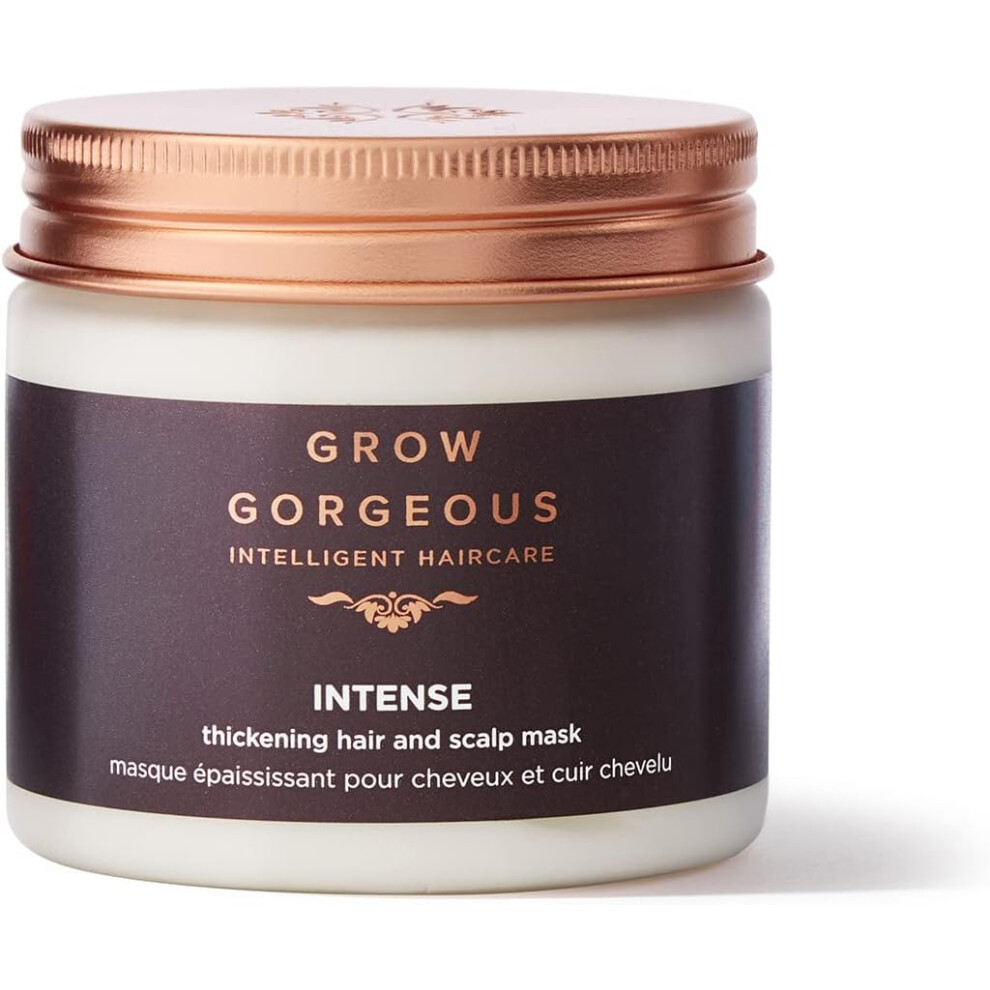 (Grow Gorgeous Intense Thickening Hair and Scalp Mask, 200ml) Grow Gorgeous Intense Thickening Hair and Scalp Mask, 200ml