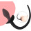 Silicone Anal Butt Plug Dog Tail Silicone Plugs Ex 5