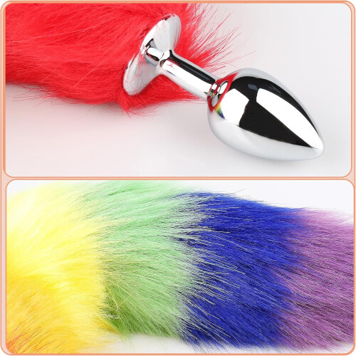 Butt Anal Plug With Imitation Fox Tail For Adult P 2