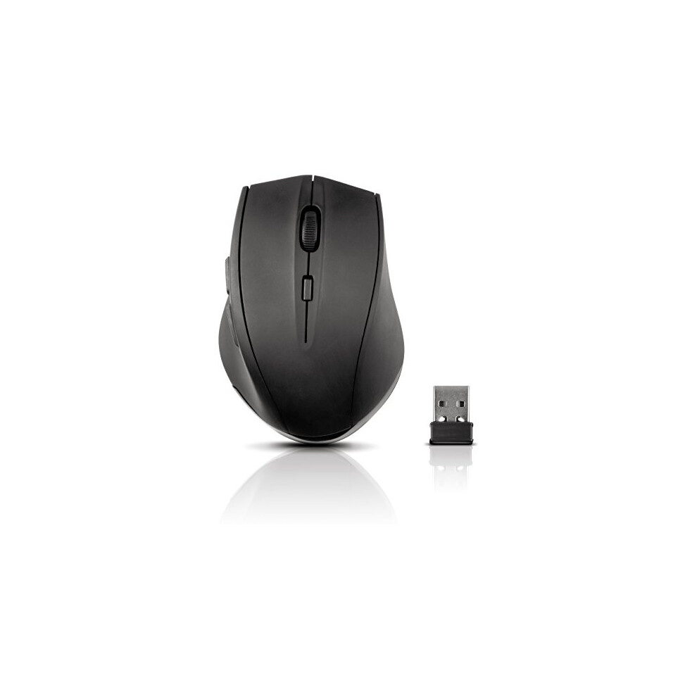 Speedlink Calado Silent Mouse Sl-6343-Rrbk, Wireless Usb, 1600 Dpi, 4Ghz Wireless Technology, Black 90450761