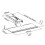 Maclean MC-757 Keyboard And Mouse Holder Tray For Desk 67cm Surface 3