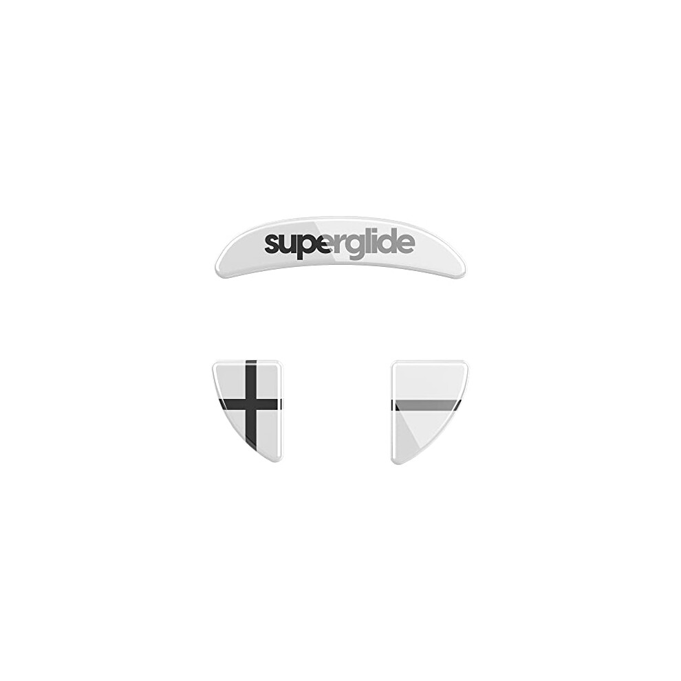 Superglide - Fastest And Smoothest Mouse Feet / Skates Made With Ultra Strong Flawless Glass Super Fast Smooth And Durable Sole For Xtrfy Mz1 Wireless 90454653