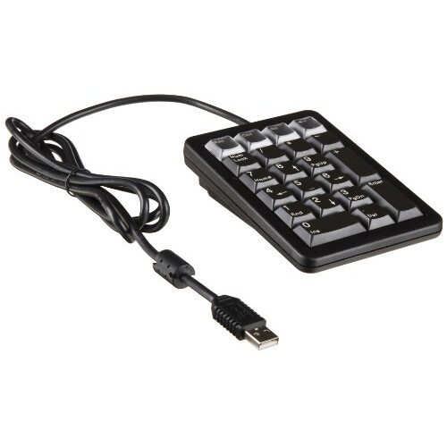 CHERRY G84-4700LUCUS-2 Corded USB Mechanical ML Programable Keypad,Black