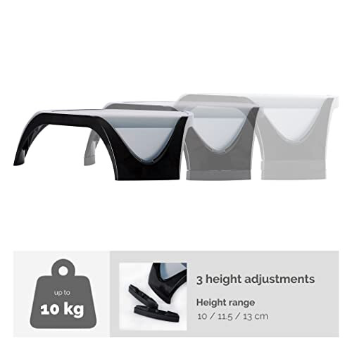 Fellowes Fellowes Smart Suites Adjustable Monitor Stand, Black 1