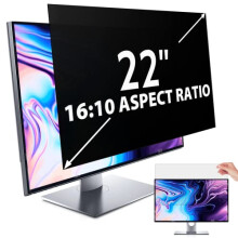 IPROKKO 22 Inch Computer Privacy Screen Filter for Computer Monitor 16:10 Aspect Ratio, Anti Blue Light Glare Removable 22 in Privacy Screen