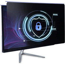 DEJIMAX 24 inch 16:9 Monitor Privacy Filter, Hanging Anti-blue Light Filter for Computers/Desktops Privacy Protection Filter, Universal Screen