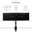 Fellowes Fellowes Reflex Series Dual Monitor Arm - Ergonomic VESA Compliant Adjustable Stand with Tilt, Swivel, Rotation Functions - Cable Management System, 3