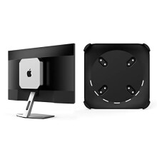 HumanCentric Mount Compatible with Mac Mini, Custom Mac Mini Mount. Wall Mount, Rack Mount, Mac Mini Under Desk Mount, Mac Mini Mount Behind Monitor