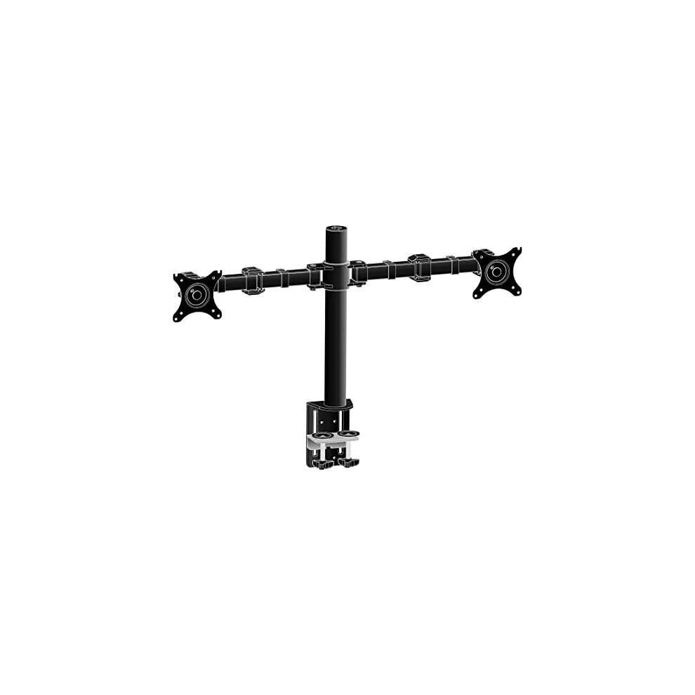 iiyama DS1002C-B1 Dual Screen Desk Mounting Arm - Black