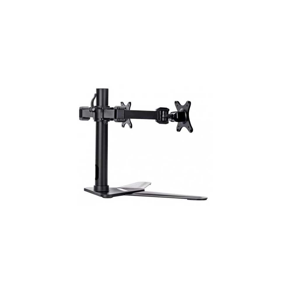 iiyama DS1002D-B1 Dual Screen Desktop Stand - Black