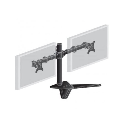 iiyama iiyama DS1002D-B1 Dual Screen Desktop Stand - Black 1