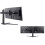 iiyama iiyama DS1002D-B1 Dual Screen Desktop Stand - Black 3