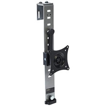 StarTech.com Cubicle Monitor Mount - Cubicle Wall Single Monitor Hanger - Up to 34" VESA Mount Display - Height Adjustable Ergonomic Office Cubicle