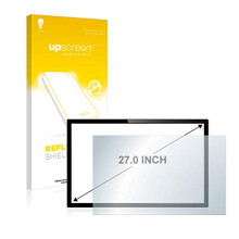 upscreen 27" Screen Protector Matte for Touchscreen PCs with 27.0 Inch (68.7 cm) [598 mm x 336 mm, 16:9] ? Anti-Glare, Anti-Fingerprint