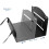 VIVO Black Universal PC Wall Mount - Adjustable Steel Bracket, Computer Case Open Frame Strap Holder (MOUNT-PC03V) 3