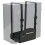 VIVO Black Universal PC Wall Mount - Adjustable Steel Bracket, Computer Case Open Frame Strap Holder (MOUNT-PC03V) 1