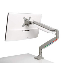 Kensington Monitor Arm with Vesa Mount - Monitor Arm for One Screen with One-Touch Height Adjustable Settings, Single Monitor Arm for Home Office,