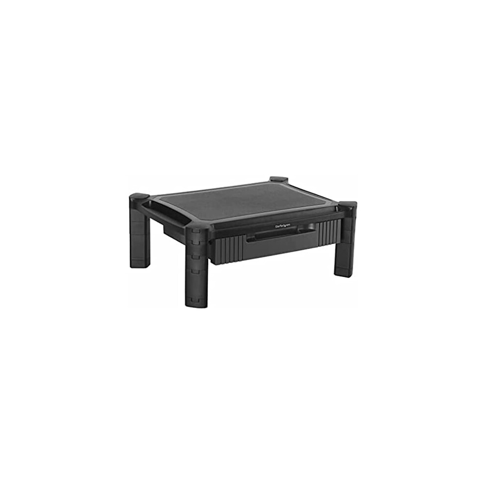 Startech.com Adjustable Monitor Riser - Drawer - Monitors Up To 32?- Adjustable Height - Monitor Stand - Computer Monitor Riser (Monstadjd)