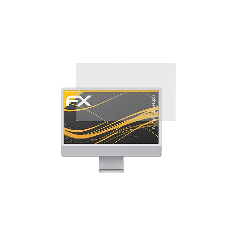 Atfolix Screen Protector Compatible With Apple Imac 24 2021 Screen Protection Film, Anti-Reflective And Shock-Absorbing Fx Protector Film 90470776