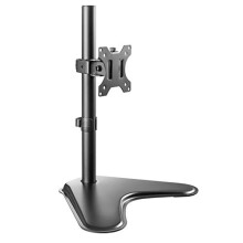 RICOO TS7211 Single Monitor Stand Tilt Swivel 13-32 Inch Universal VESA 75x75 100x100 Mount also Curved Screens Computer Monitor Bracket