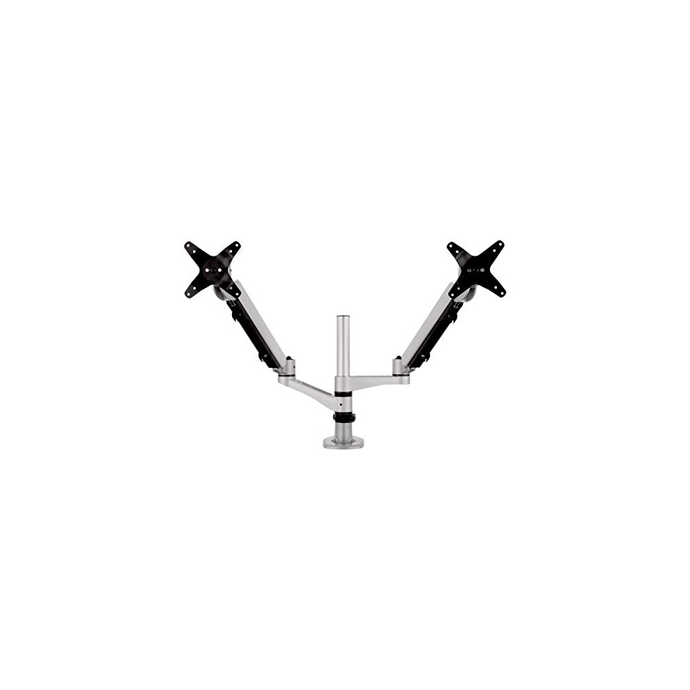 ViewSonic LCD-DMA-002 Spring-Loaded Dual Monitor Mounting Arm with Vesa Mount up to Two 27" Monitors