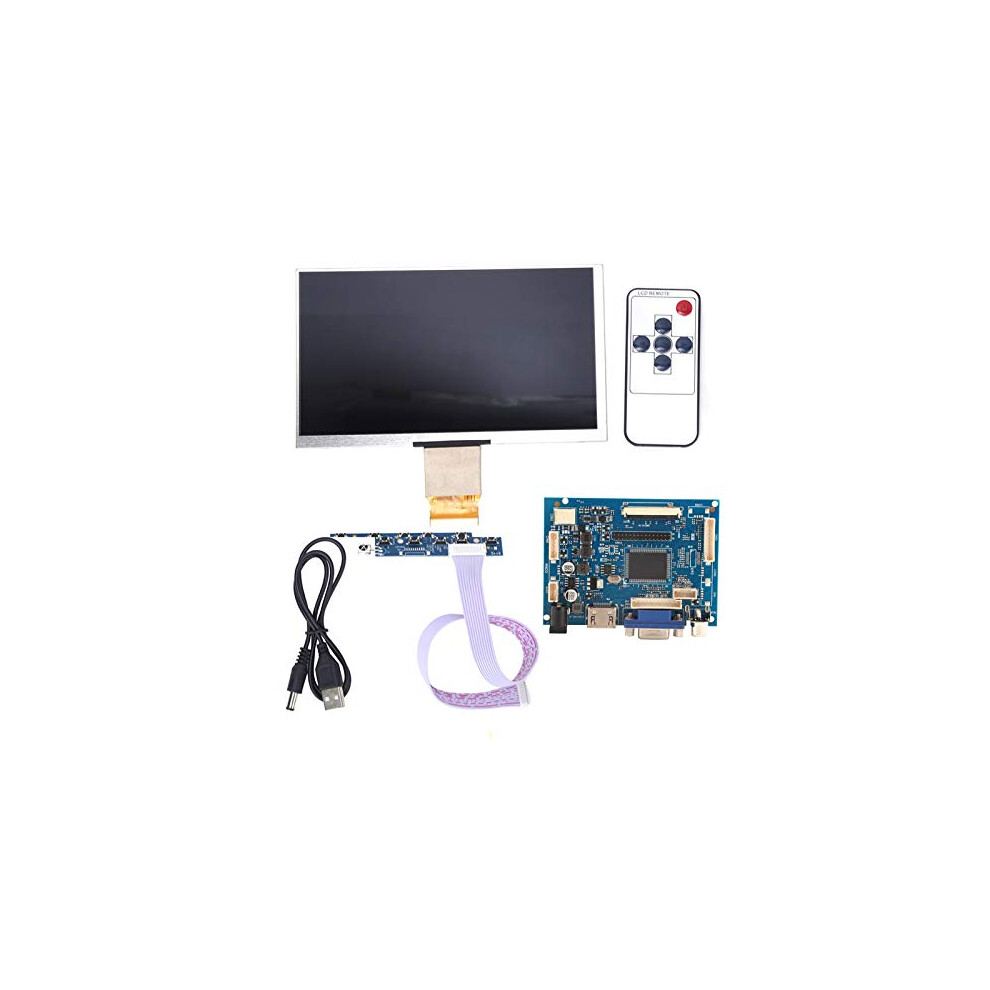 Hilitand Tft Lcd Display Hdmi Vga Monitor Screen Kit 7 Inch 1024 * 600 Compatible Raspberry Pi 3/2 90472695