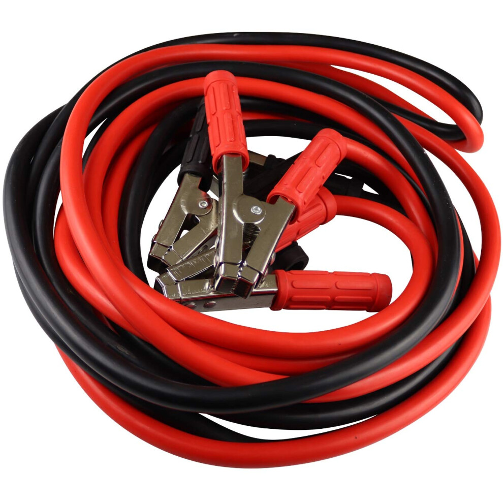 neilsen CT0409 0409 800 AMP Heavy Duty Jump Lead-6M (20Ft), Red