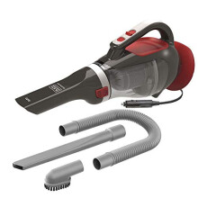 Black + Decker ADV1200 portable vacuum cleaner - portable vacuum cleaners (Dry, Bagless, Grey, Red)
