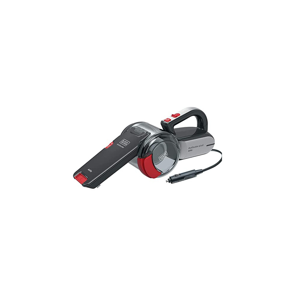 Black & Decker PV1200AV-XJ Car Vac, Grey/Red