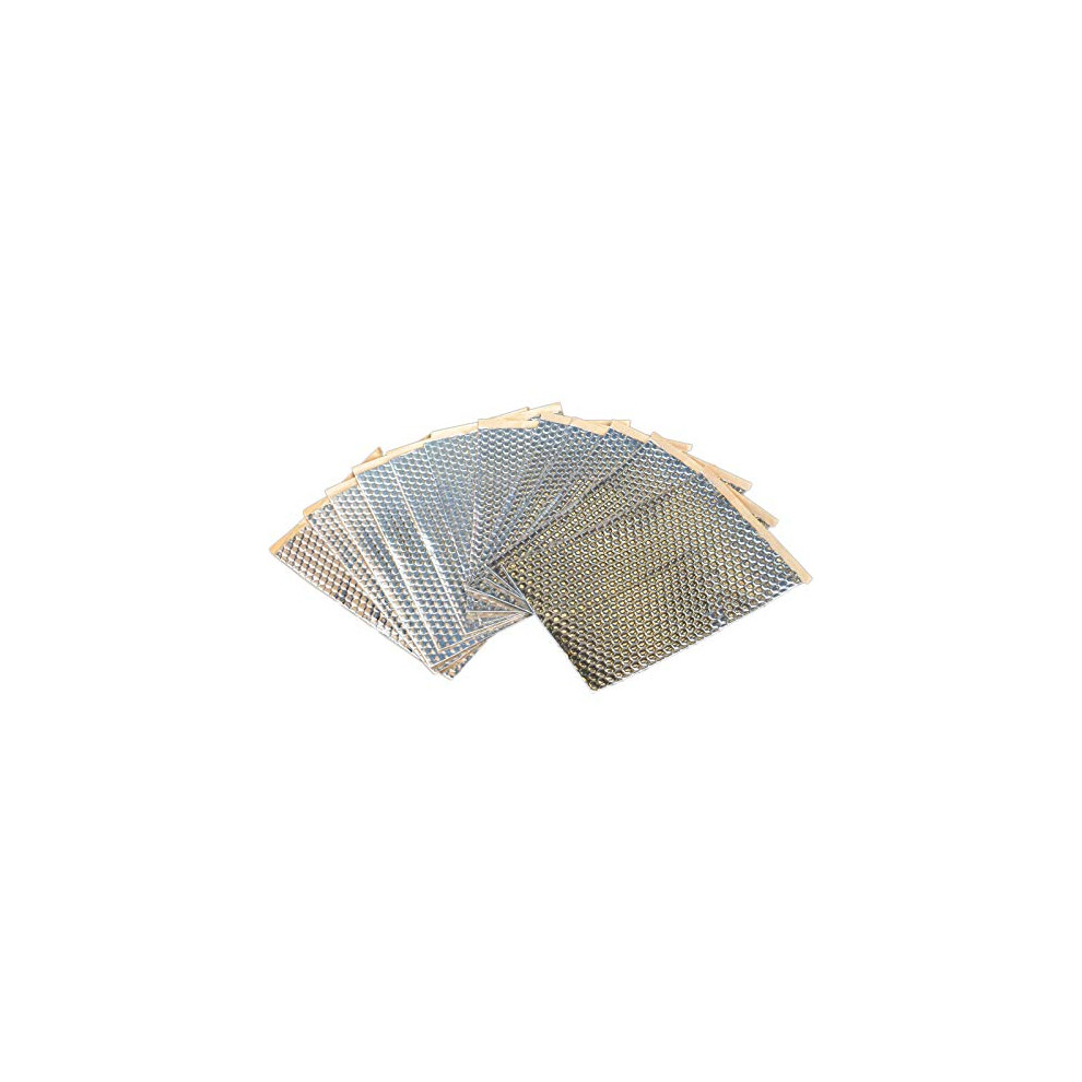 Dodo Mat Deadn Hex Sound Deadening Mat, 12 Sheets, 12 Sq.ft (1.1Sq.m), Car & Van Sound Proofing, Vibration Damping 90476570
